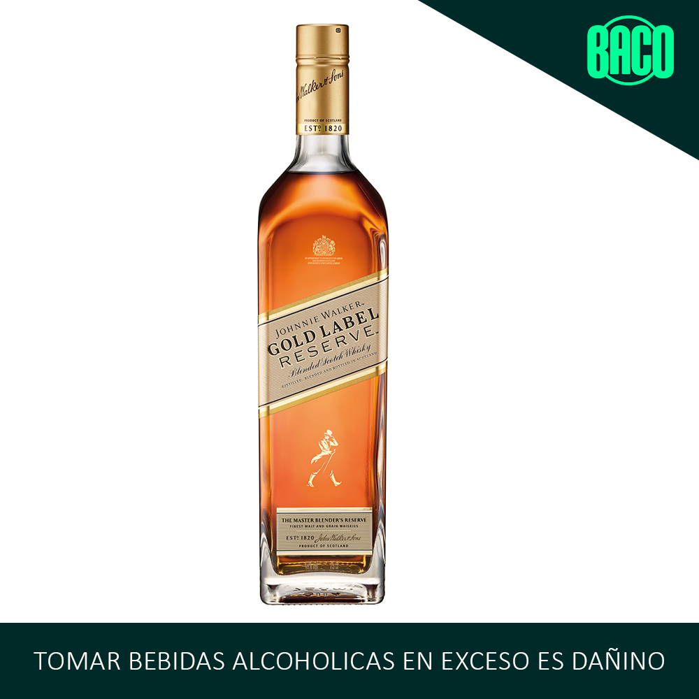 Whisky JOHNNIE WALKER Gold Label Reserve Botella 750ml