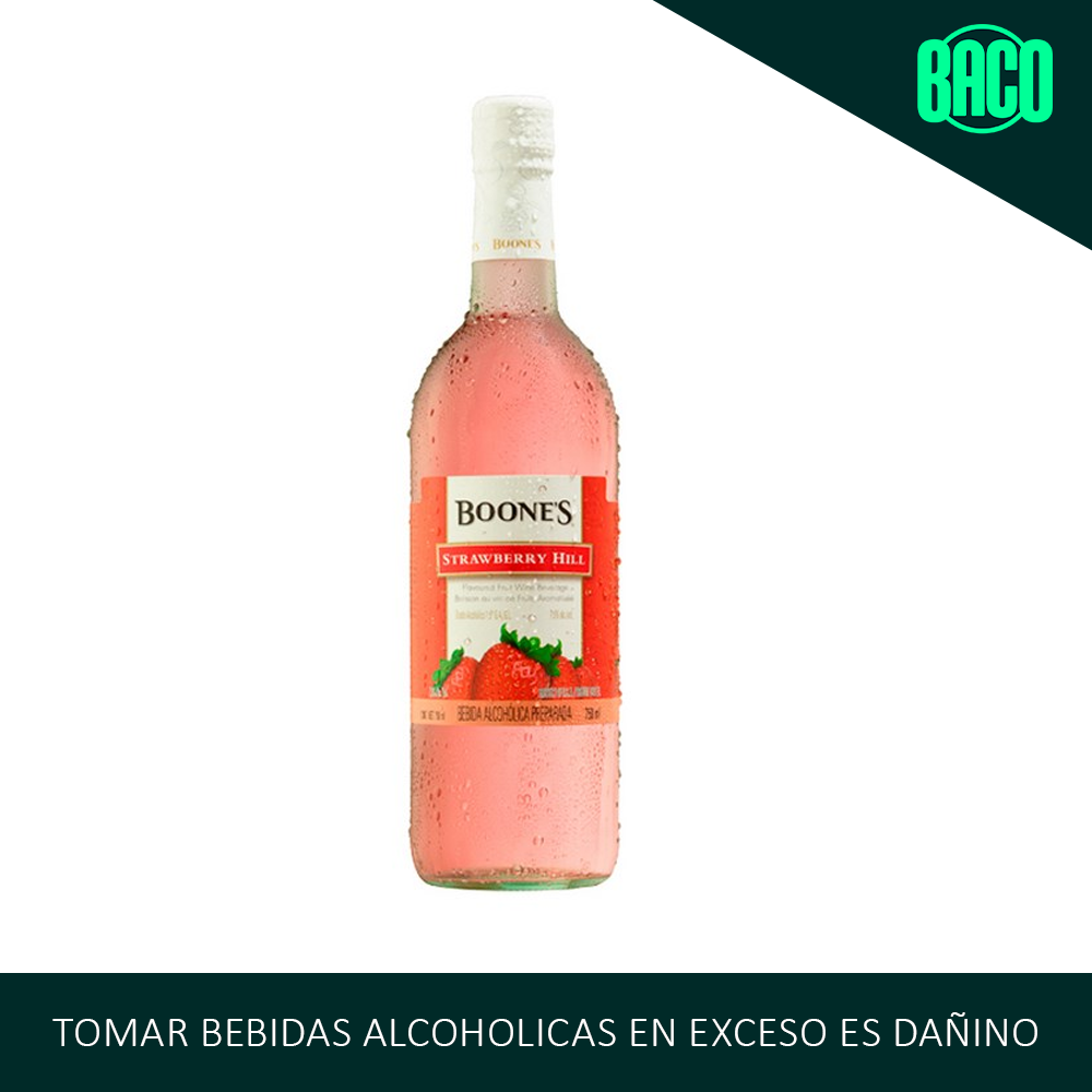 Vino Boones Strawberry 750 ml
