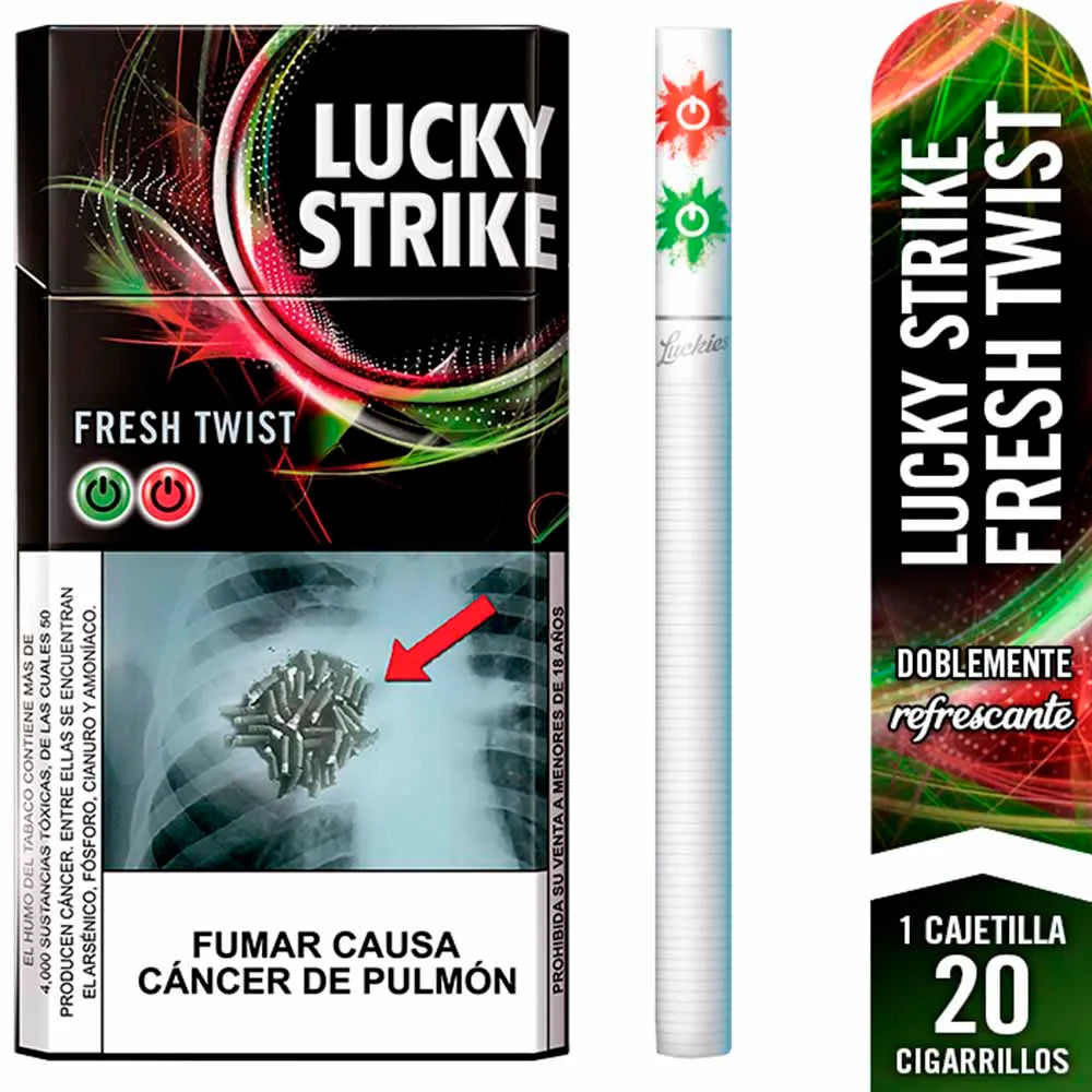 Cigarro LUCKY STRIKE Fresh Twist Reshape Caja 20un