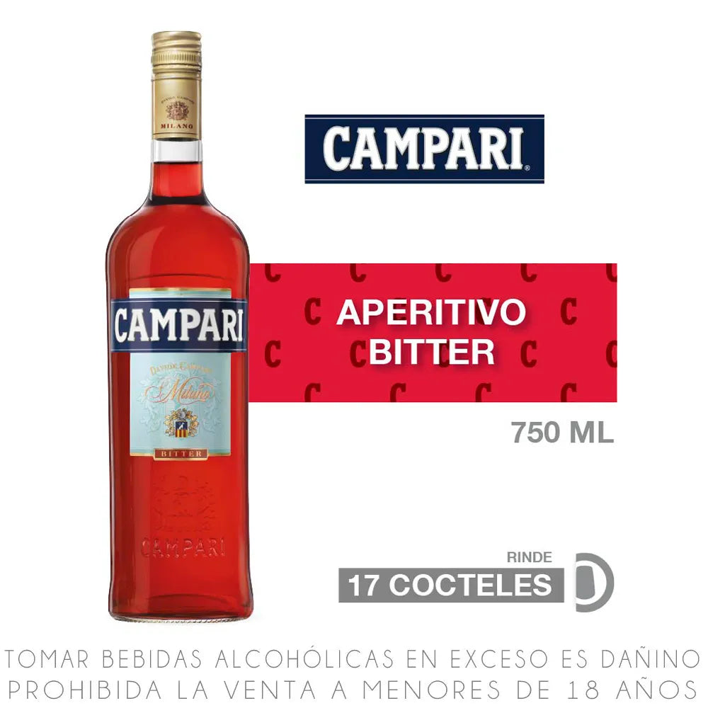 Campari Bitter Botella 750ml