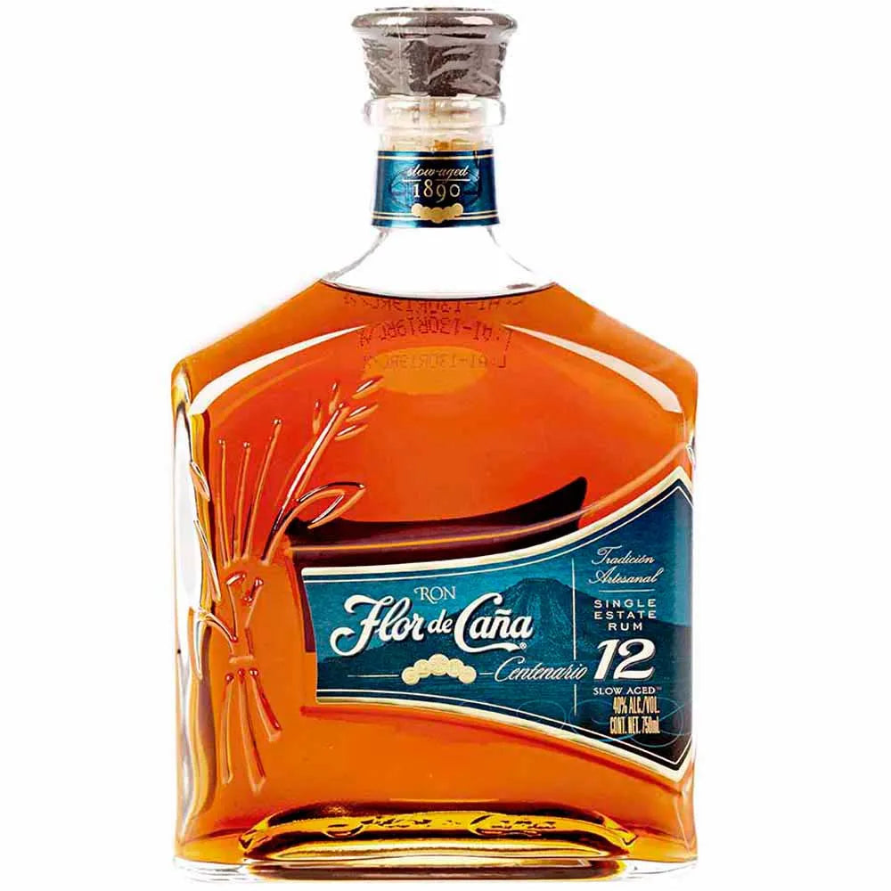 Ron FLOR DE CAÑA Centenario 12 Años Botella 750ml