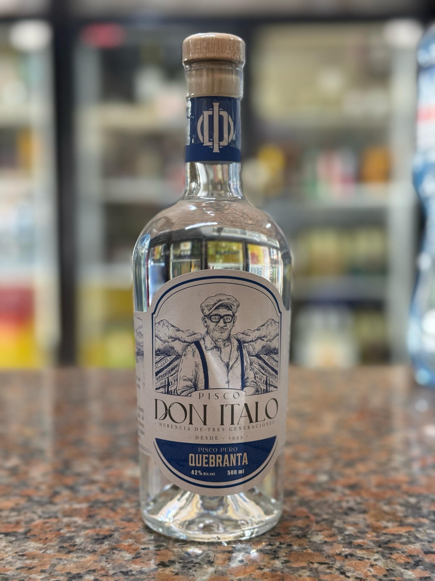 Pisco Don Italo Quebranta 500 ml