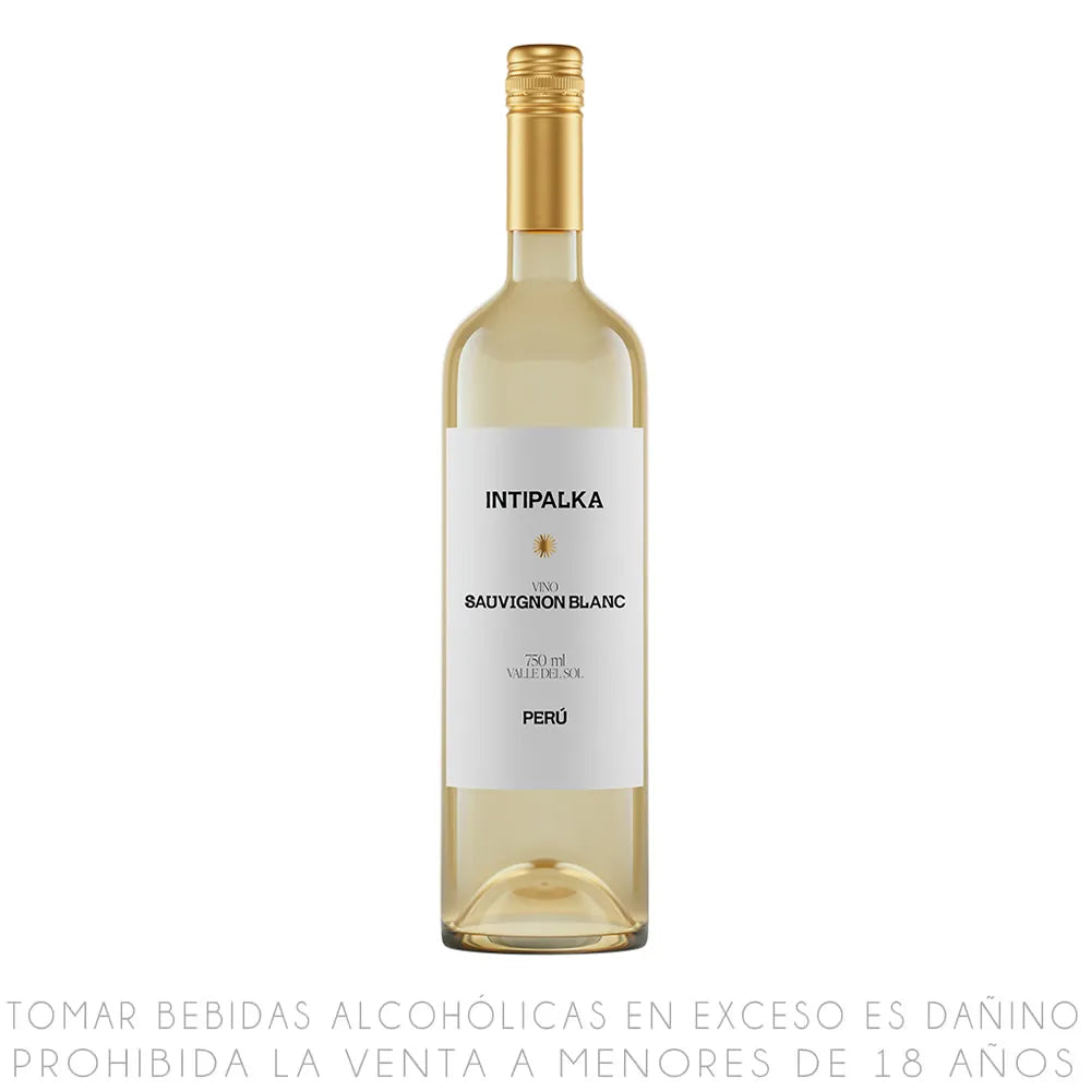 Vino Blanco Sauvignon Blanc Intipalka Botella 750ml