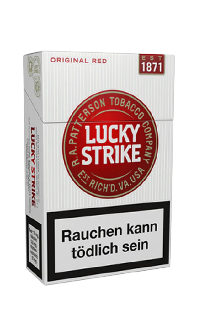 Cigarro Lucky StrikeRojo 20unid