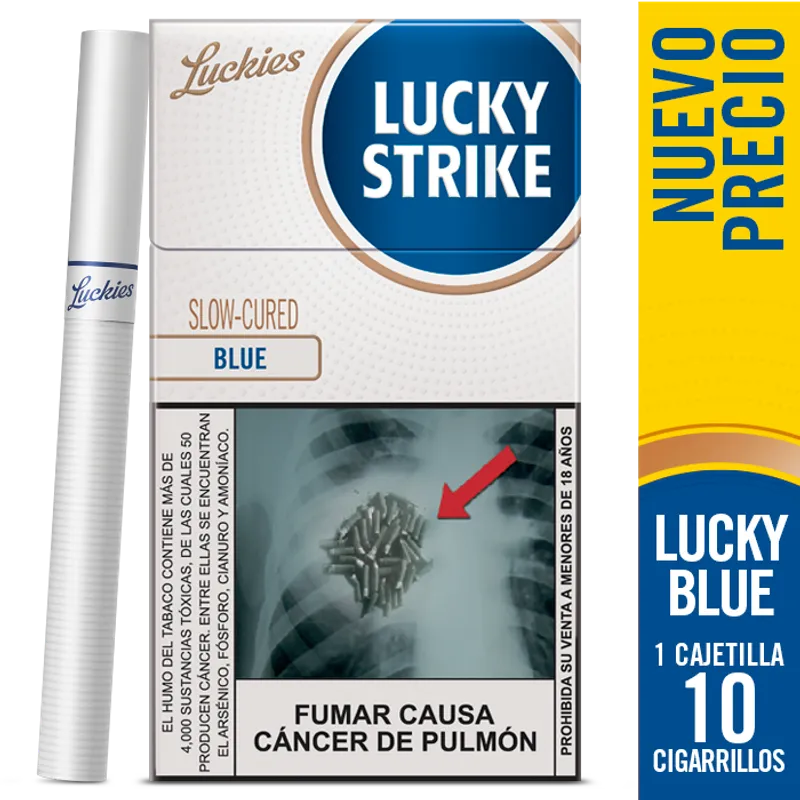 Cigarro Lucky Strike Blue 10 und