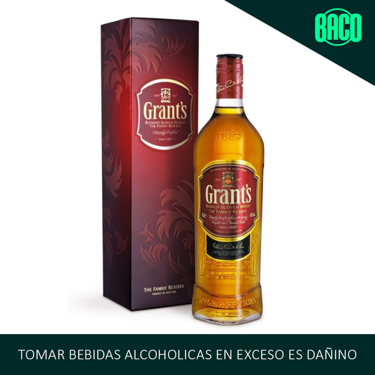 Whisky GRANTS Blend Botella 1 LT