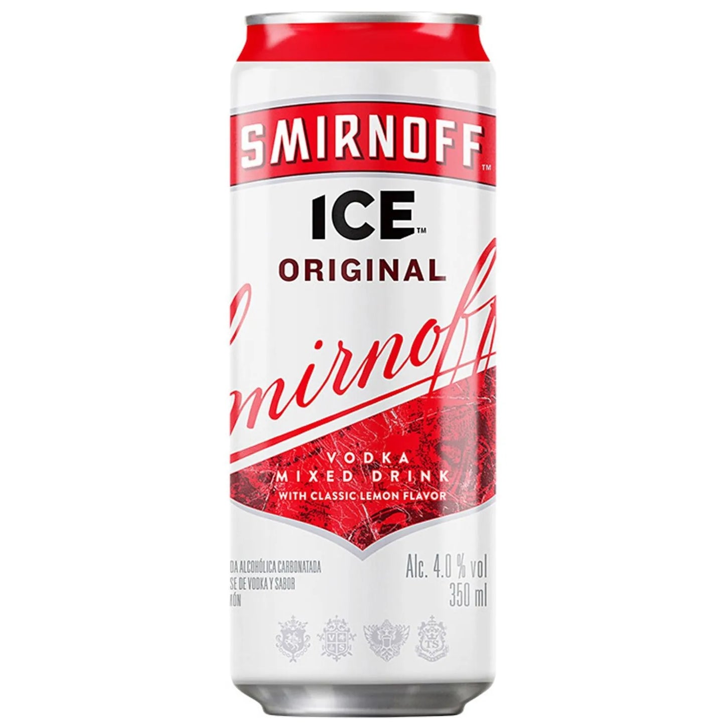 Vodka SMIRNOFF Ice Original lata sleek 350ml