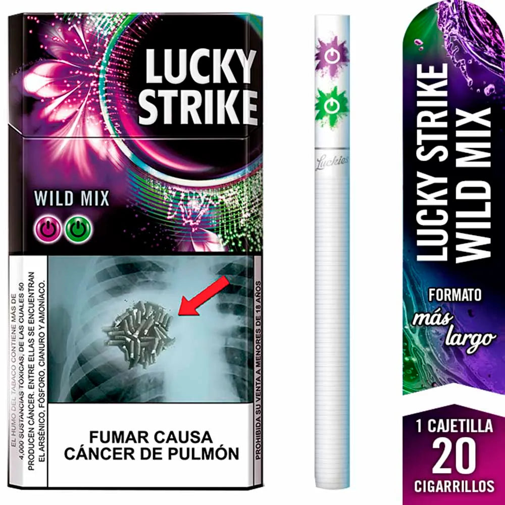 Cigarro LUCKY STRIKE Wild Mix Reshape Caja 20un