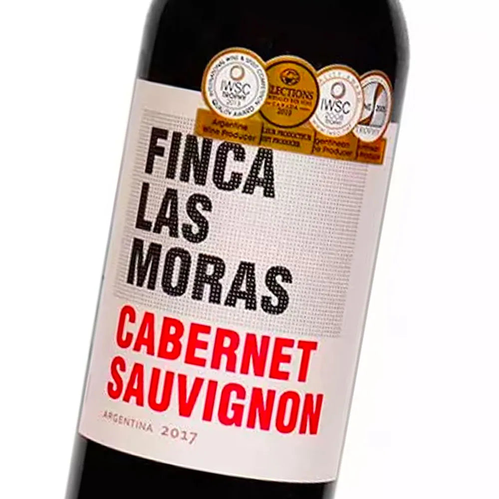 Vino Tinto Cabernet Sauvignon Finca Las Moras Botella 750ml