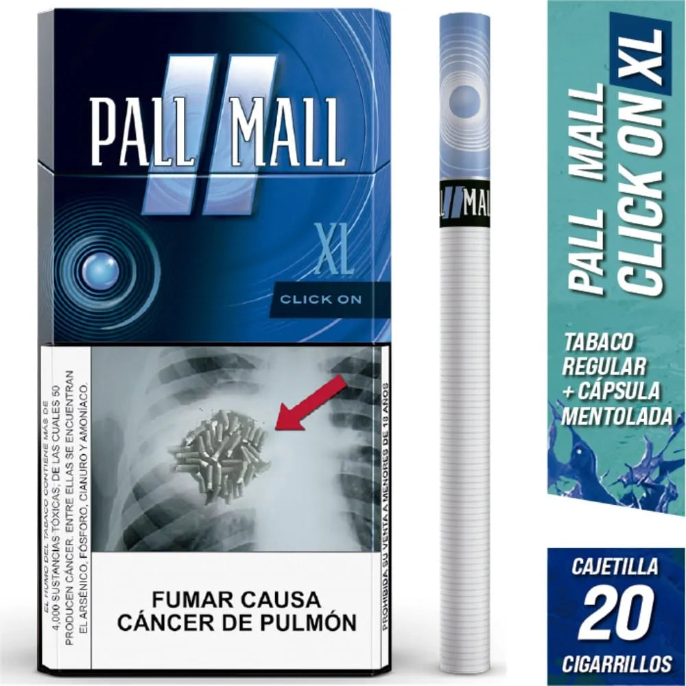 Cigarros Pall Mall Click On XL 20un