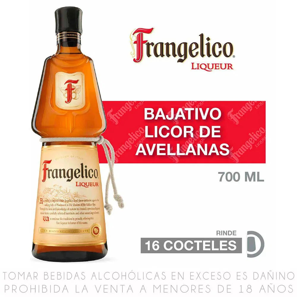 Licor de Avellana Frangelico Botella 750ml