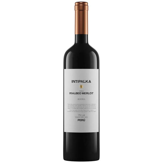 Vino Tinto INTIPALKA Malbec Merlot Reserva Botella 750ml